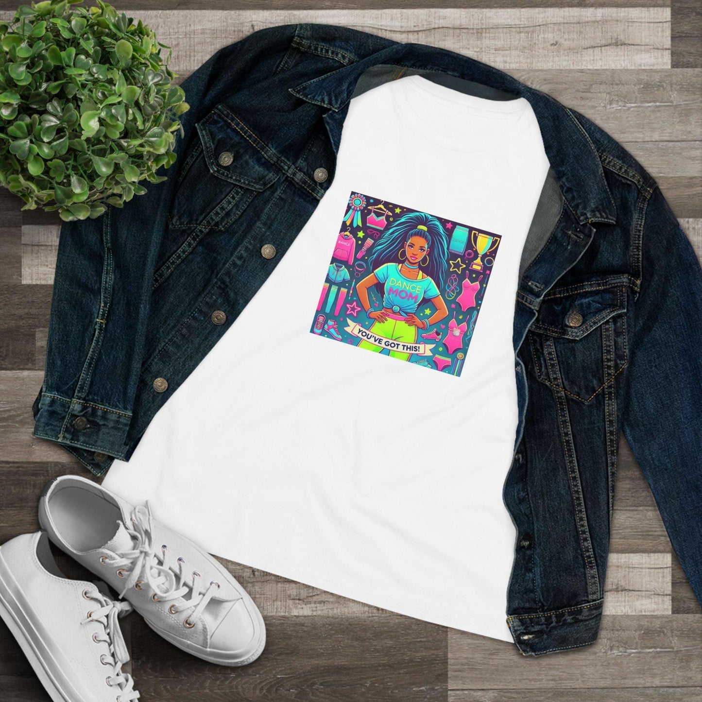 Dance Mom Magic (Young Black Mom) - A Colorful Celebration 🌈 - Whippie's