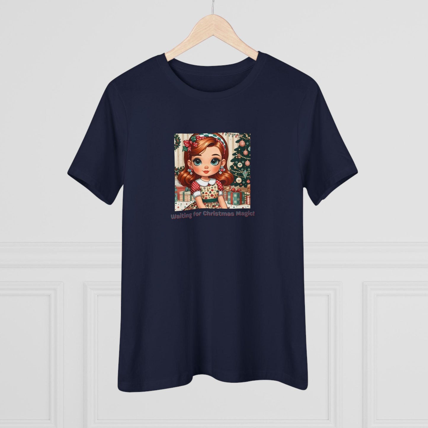 Waiting for Christmas Magic! - Women's Softstyle Tee - Whippie's