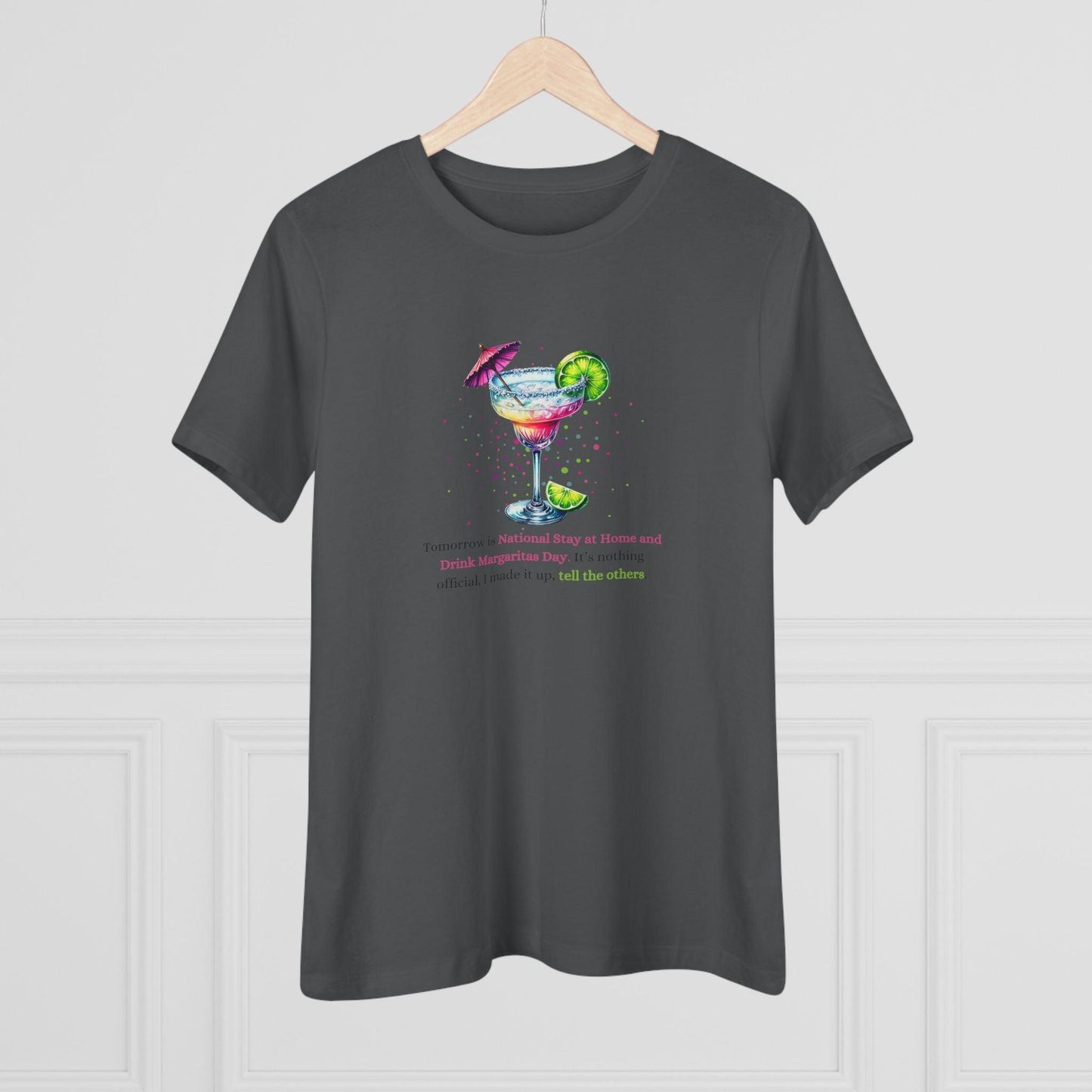Margarita Day, It's Official (Because I Said So!) 🍹 - Women's Cotton Tee 🍹 - Whippie's