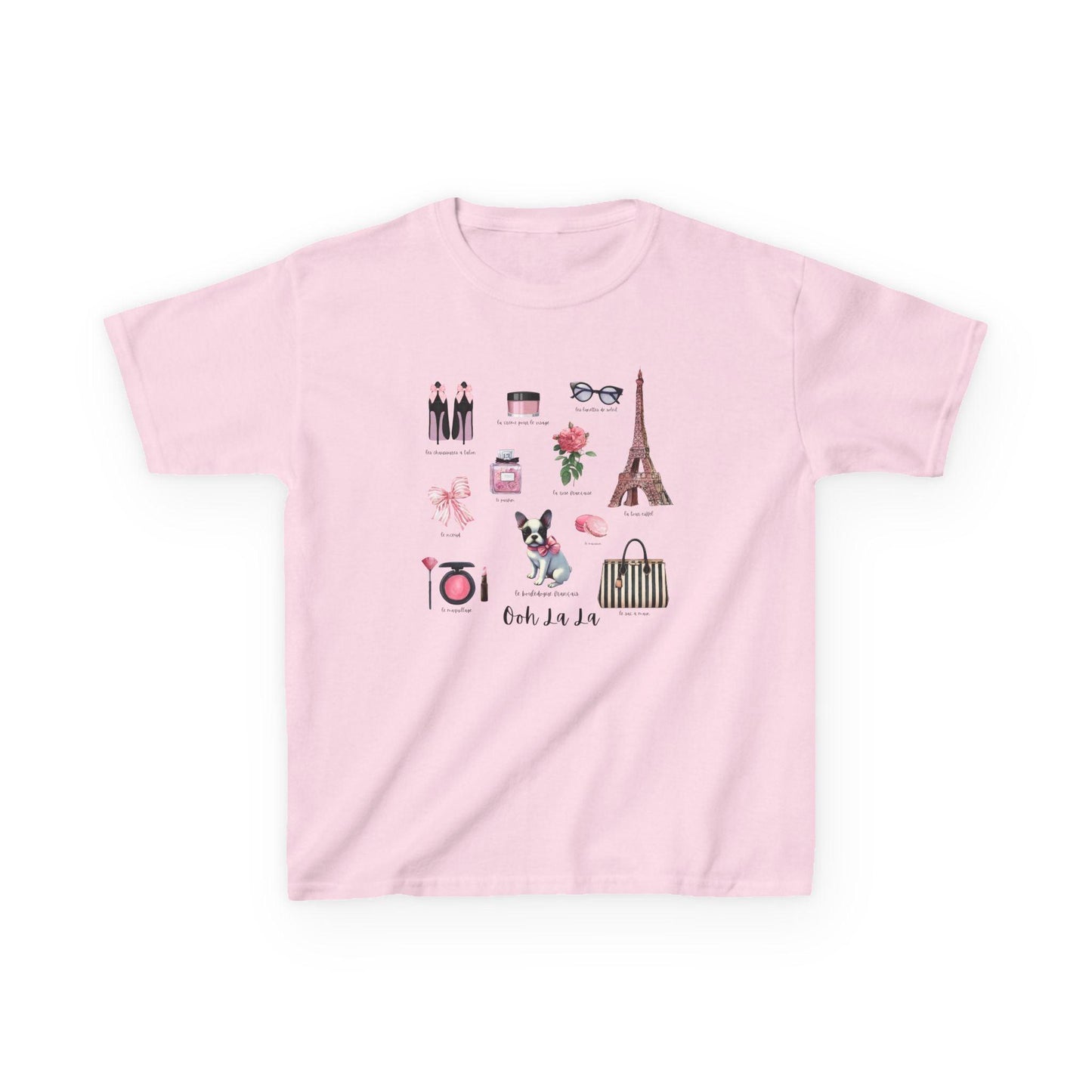 "Ooh La La!" French Chic Kids Heavy Cotton™ Tee! - Whippie's