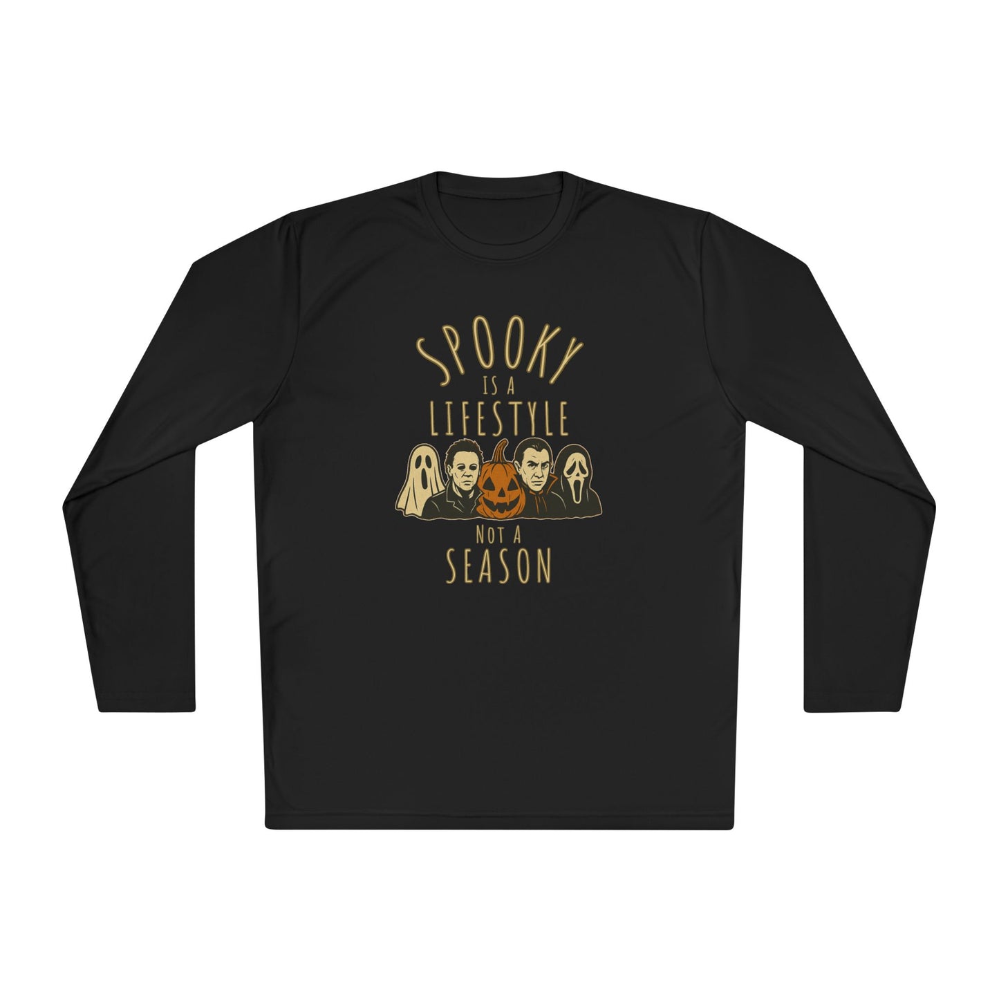 Spooky Is A Lifestyle: Classic Horror Icons Unisex Long Sleeve Tee - Whippie's