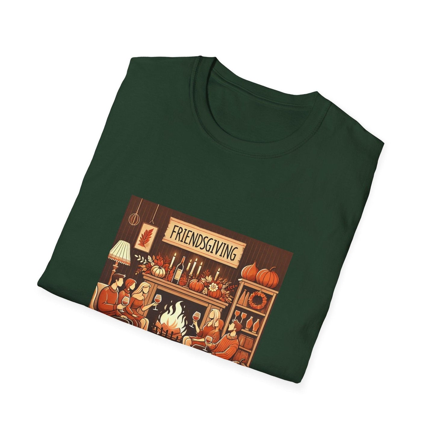 Friendsgiving Vibes - Gather & Give Thanks! š·š Unisex T-Shirt - Whippie's