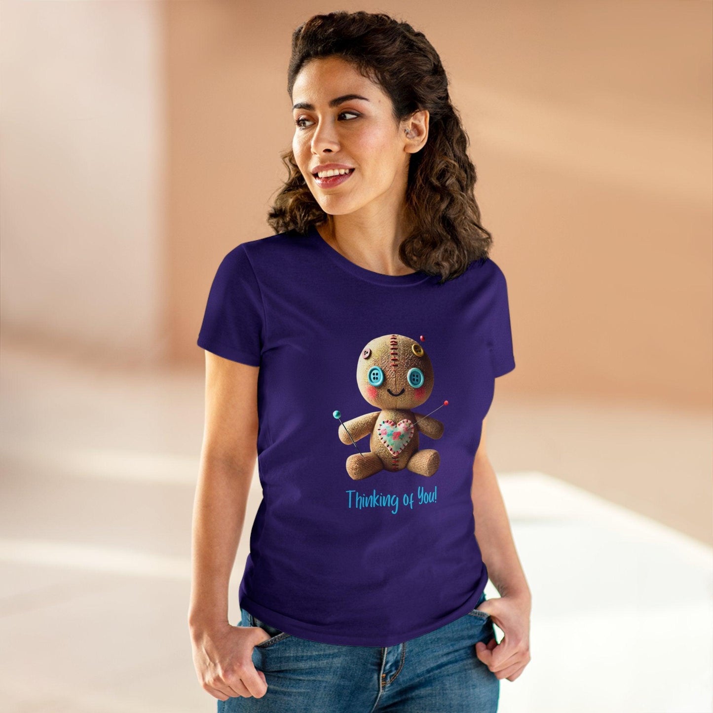 😈 Thinking of You... 😉 Women's Tee ✨ A little prickly, but full of love! - Whippie's