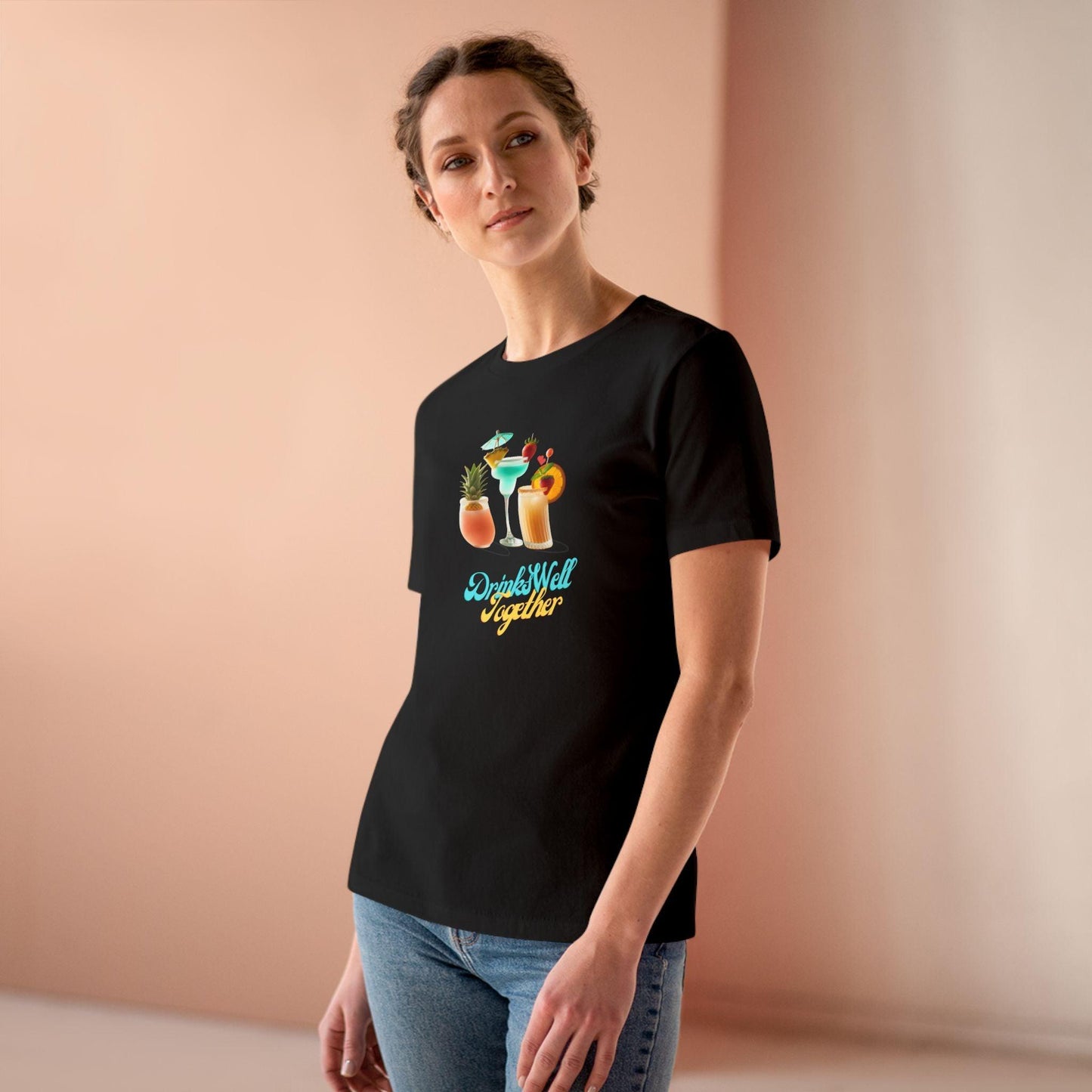 Drinks Well, Together - Women's Tee - Whippie's