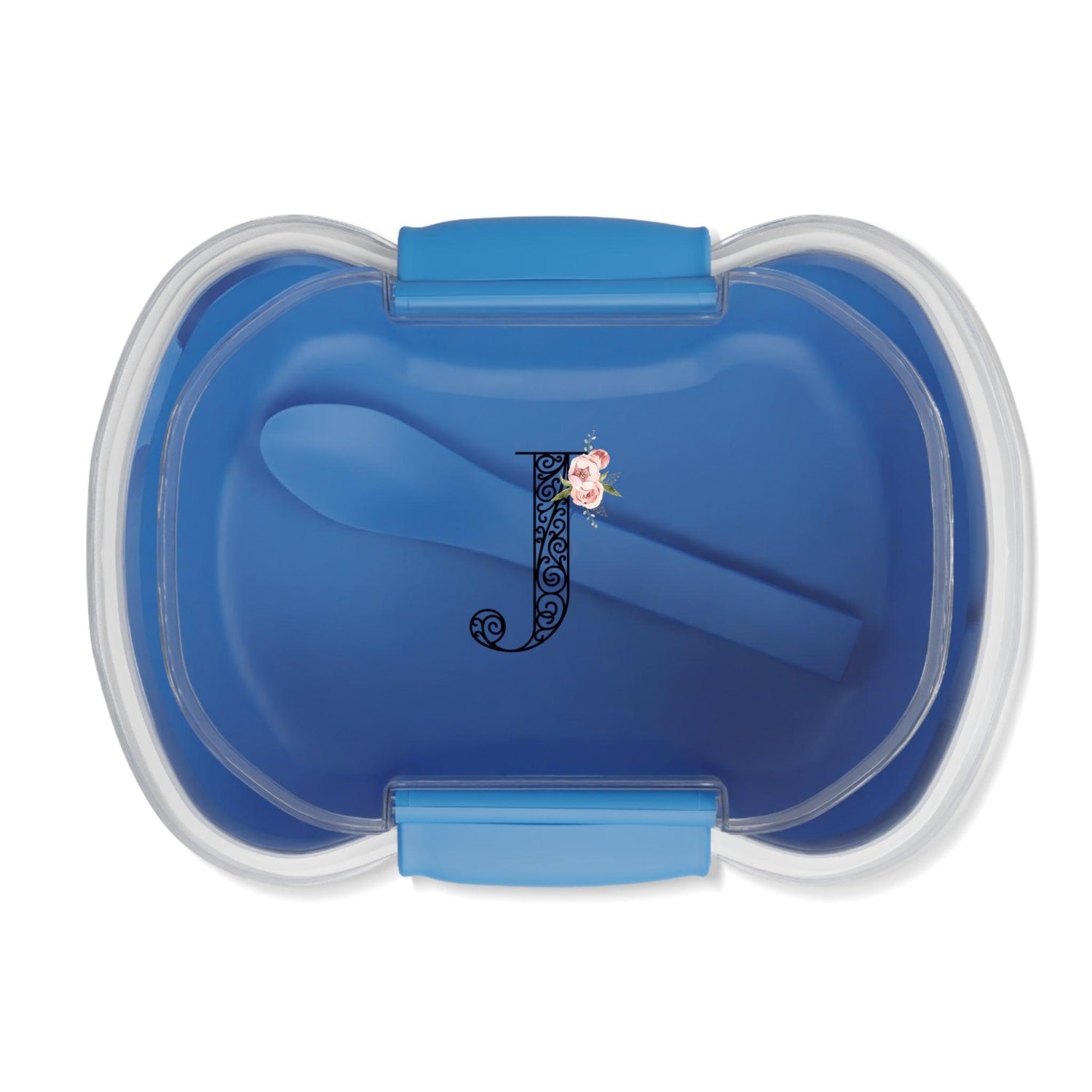 Floral Letters: Letter J - Peony - Two-tier Bento Box - Whippie's