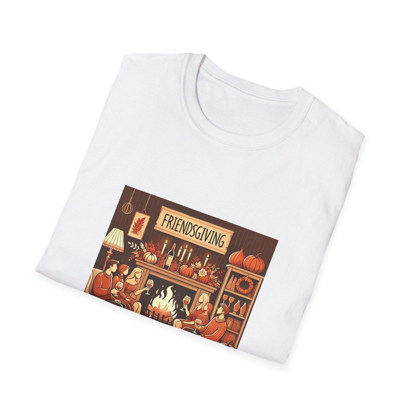 Friendsgiving Vibes - Gather & Give Thanks! š·š Unisex T-Shirt - Whippie's
