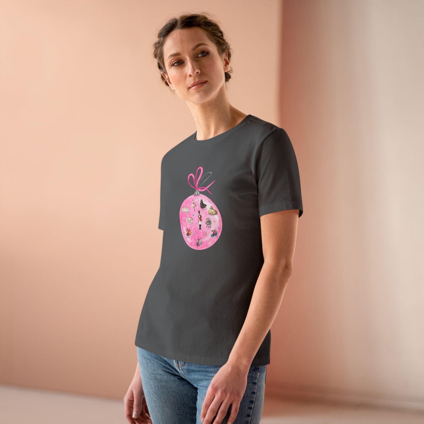 Nutcracker Ornament - A Whimsical Winter Wonderland! 🎄✨ Women's Softstyle Tee - Whippie's