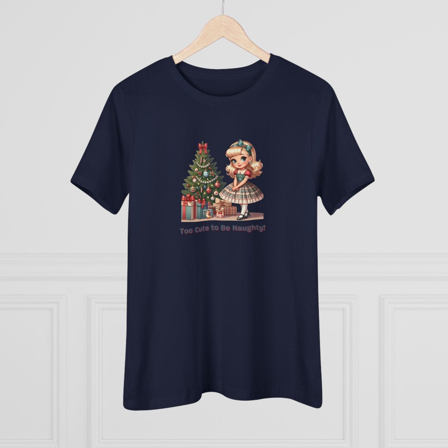 Too Cute to be Naughty - Women's Softstyle Tee - Whippie's