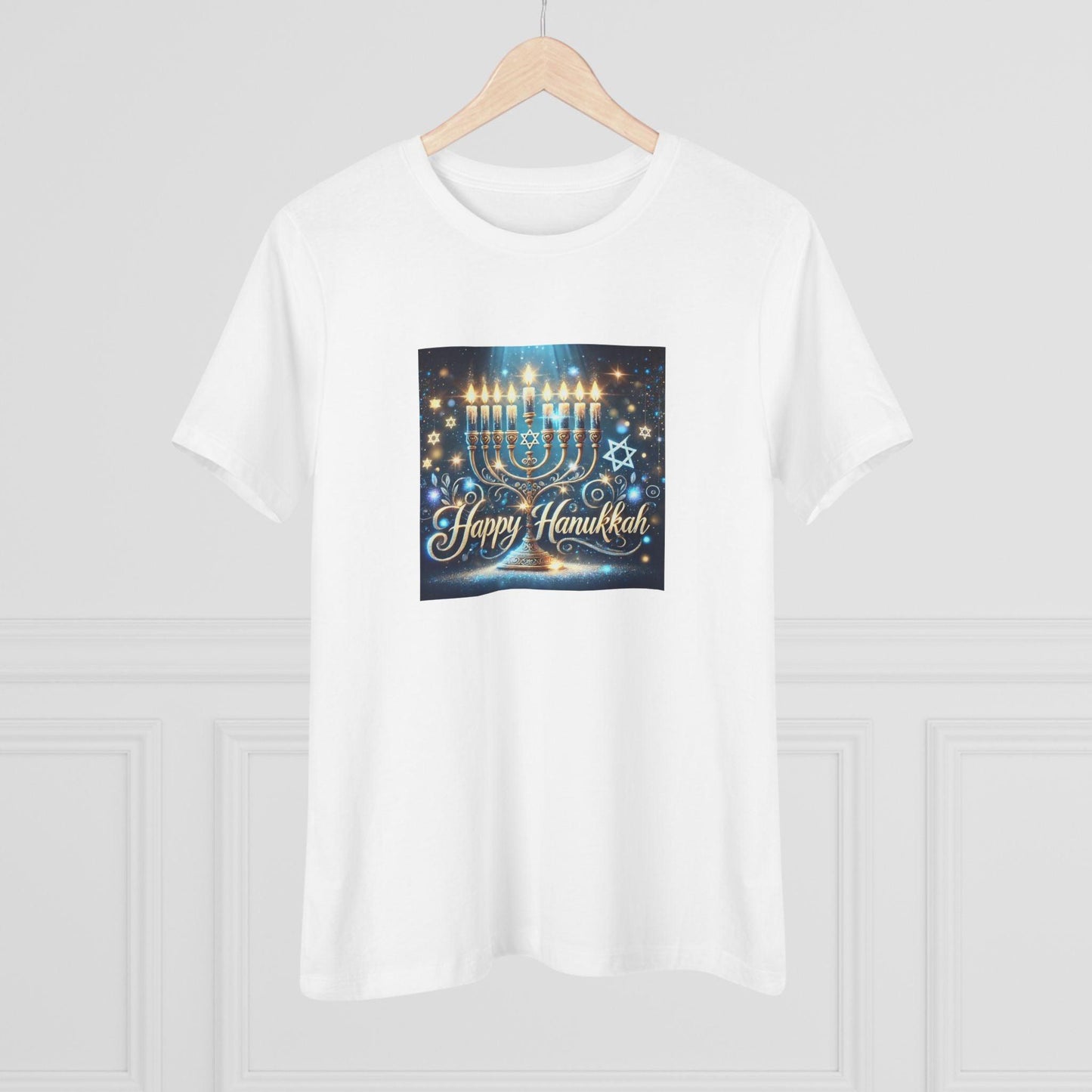 Happy Hanukkah - Women's Tee - Whippie's