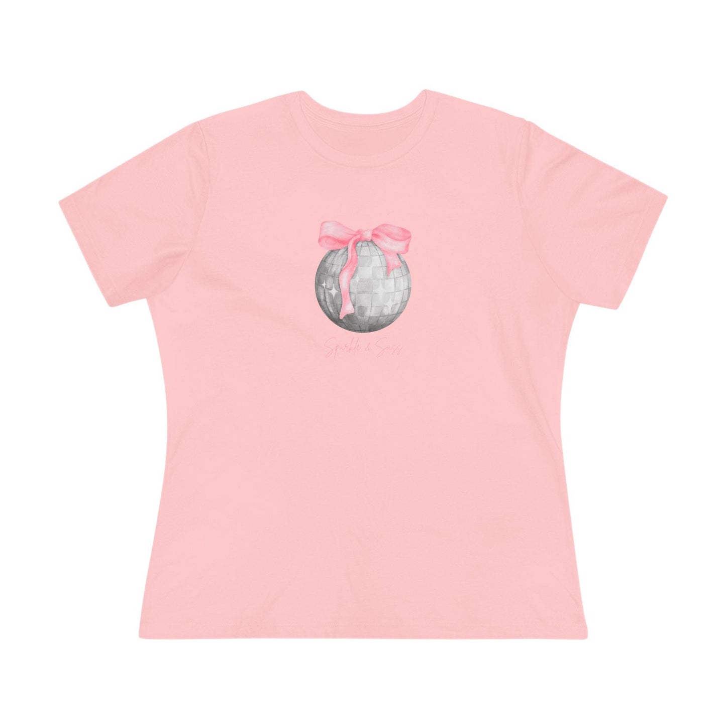 Sparkle & Shine Disco Ball Women's Softstyle Tee - Dance the Night Away! ✨ - Whippie's