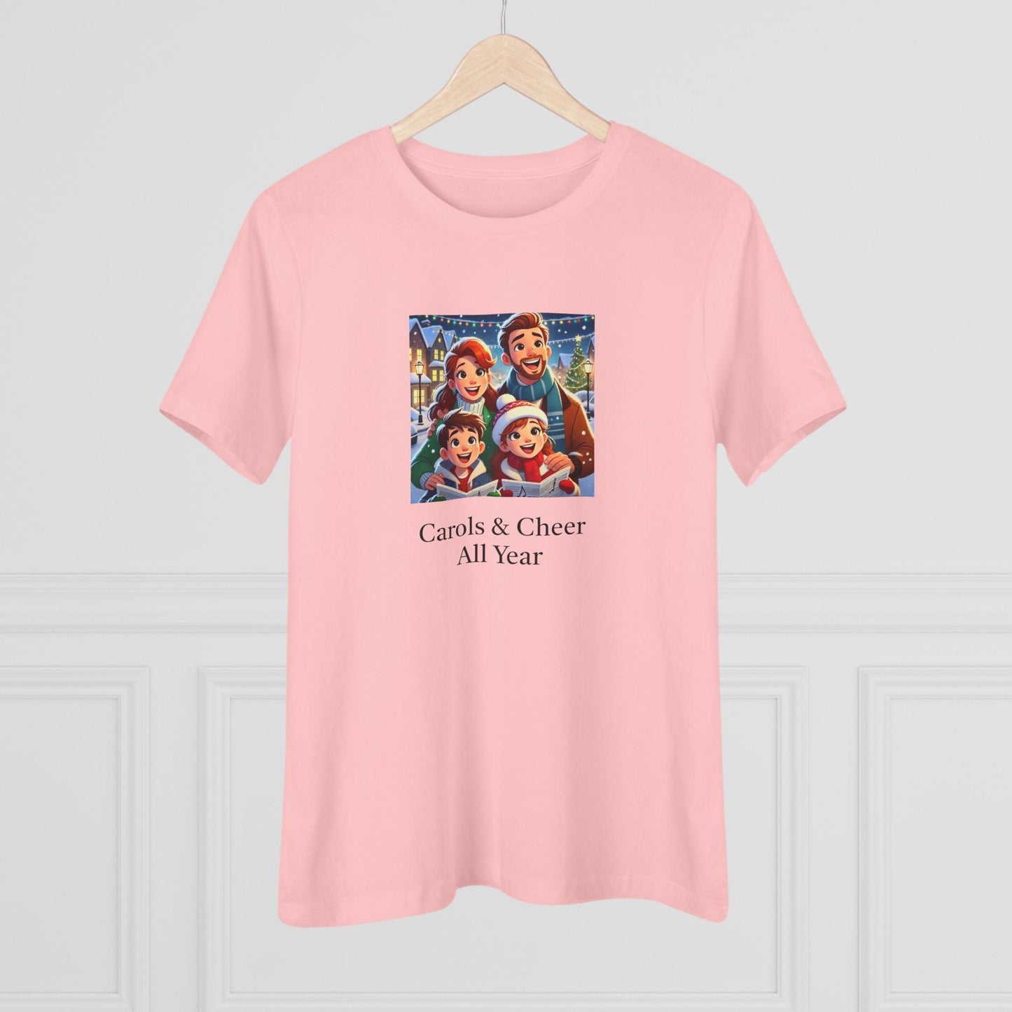 Carols & Cheer All Year - Women's Softstyle Tee - Whippie's