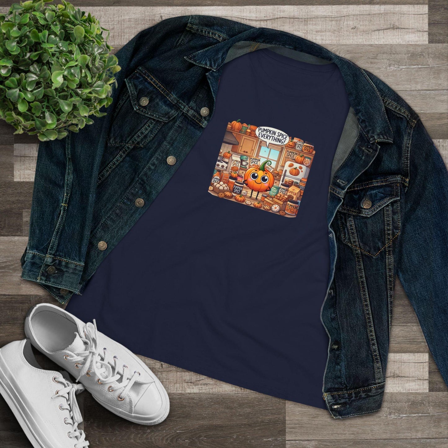Pumpkin Spice Everything - Women's Softstyle Tee - Whippie's