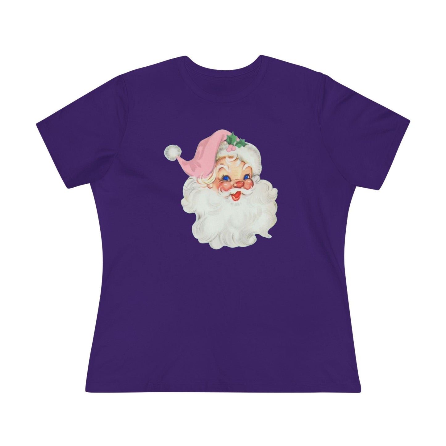 Blue-Eyed Santa Tee - Santa's Got the Blues (and We Love It!) 💙🎅 - Women's Softstyle Tee - Whippie's