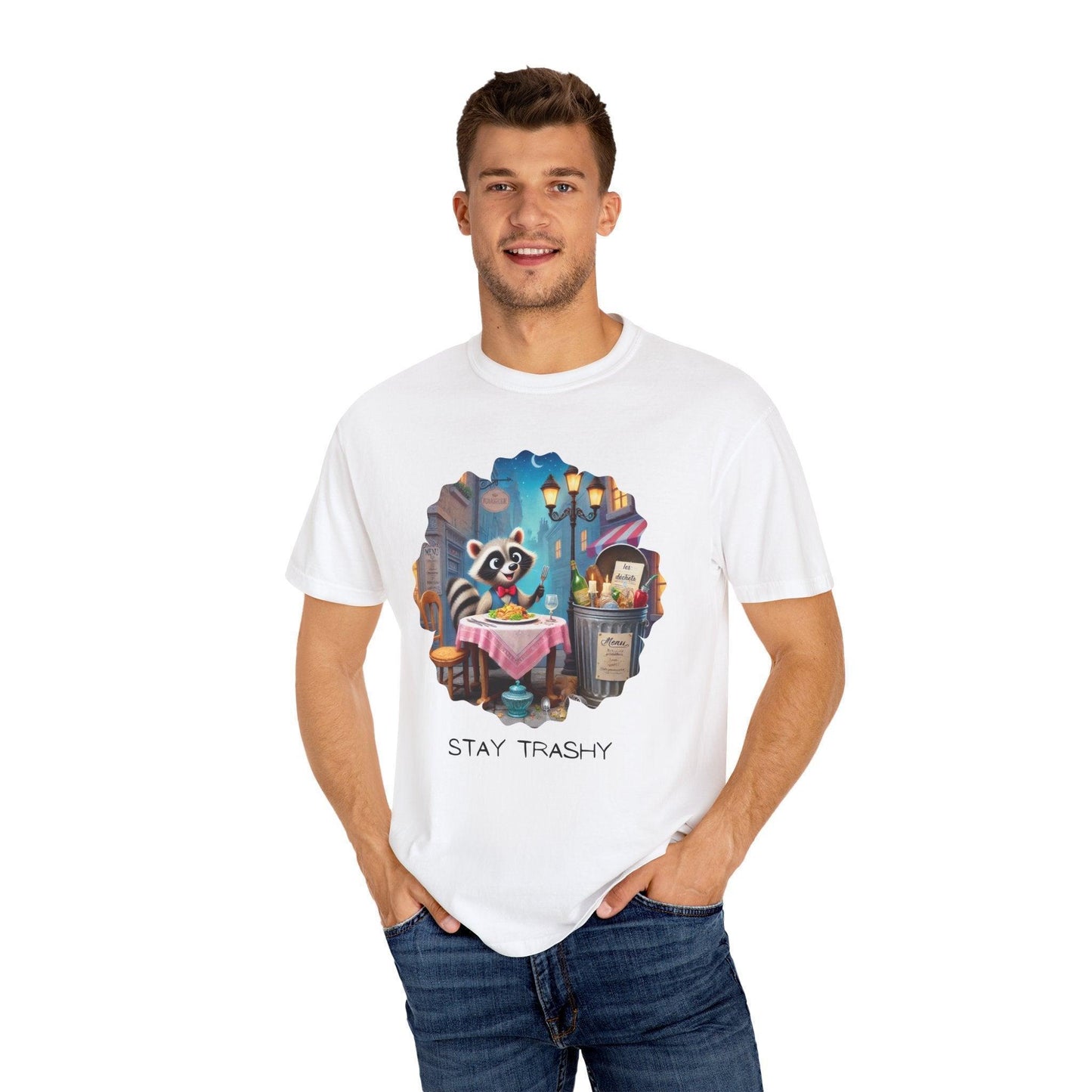 Stay Trashy! 🦝 🗑️ Unisex Tee - Comfort Colors ✨ - Whippie's