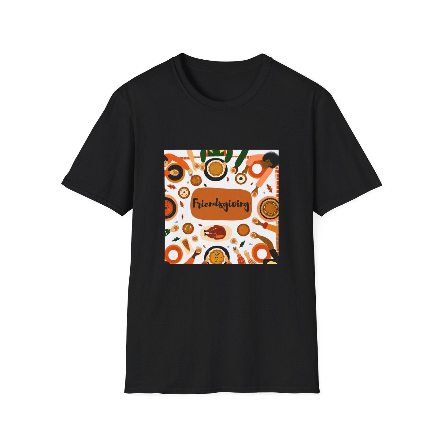 Friendsgiving Feast - Gather 'Round the Table šš¦ - Unisex T-Shirt - Whippie's
