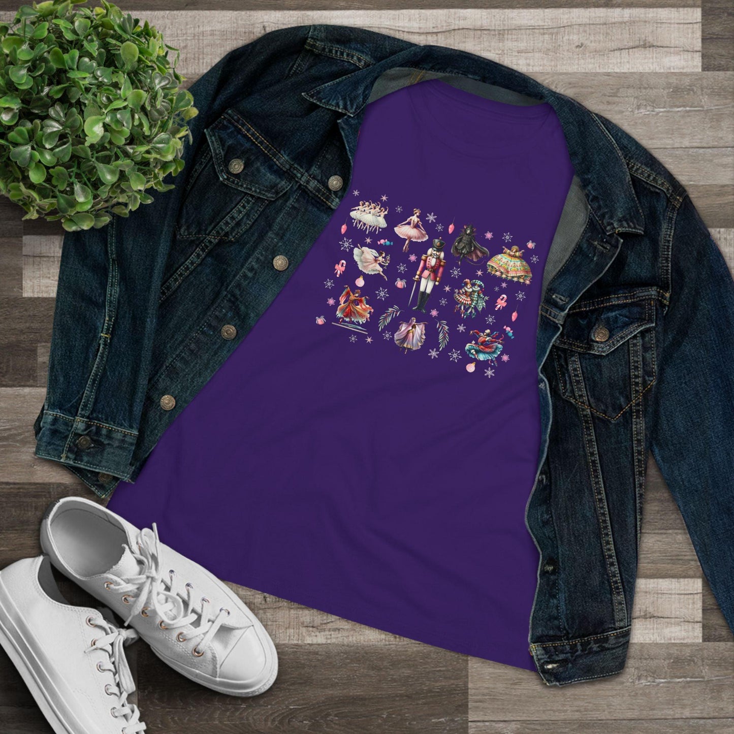 Nutcracker Magic Tee - A Holiday Spectacle! 🎄✨ Women's Softstyle Tee - Whippie's