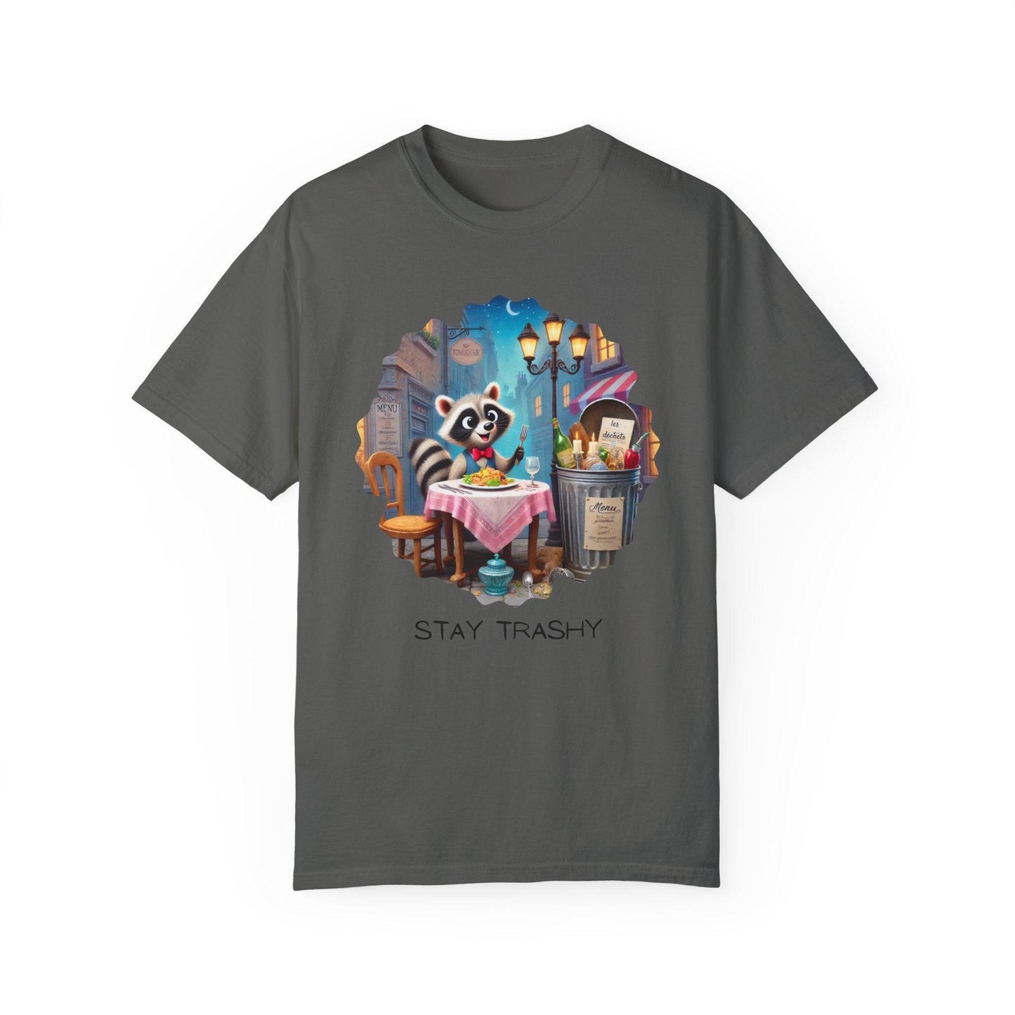 Stay Trashy! 🦝 🗑️ Unisex Tee - Comfort Colors ✨ - Whippie's