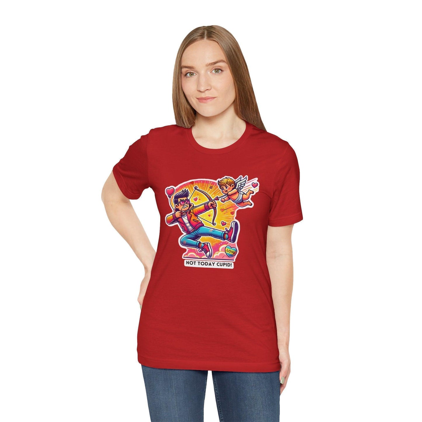 ๐น Cupid Begone! ๐น Unisex Jersey Tee โจ Love on your own terms! - Whippie's