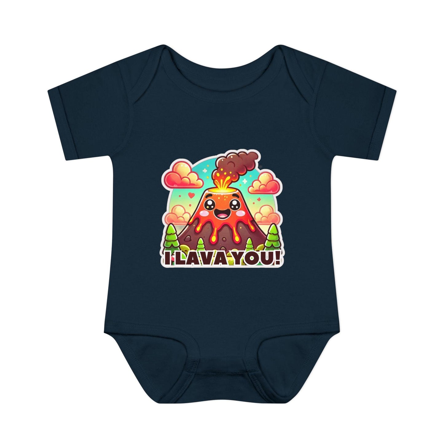 I Lava You - Baby Onesie ❤️🌋 - Whippie's