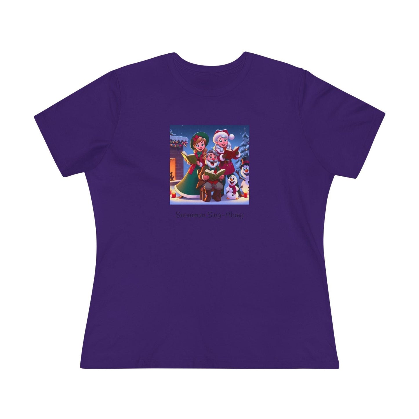 Snowman Sing-Along - Women's Tee - Whippie's