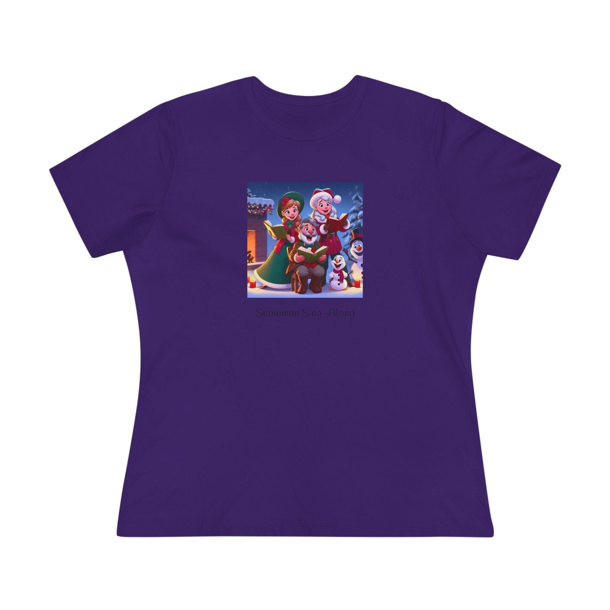 Snowman Sing-Along - Women's Tee - Whippie's