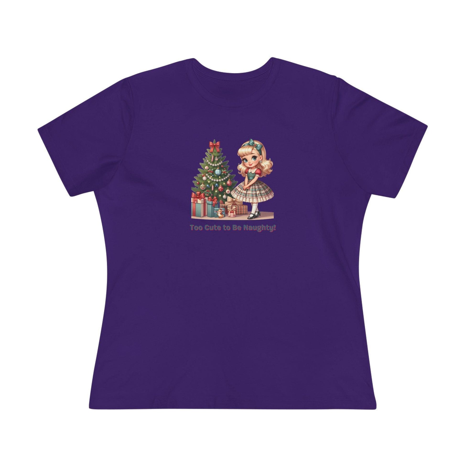 Too Cute to be Naughty - Women's Softstyle Tee - Whippie's
