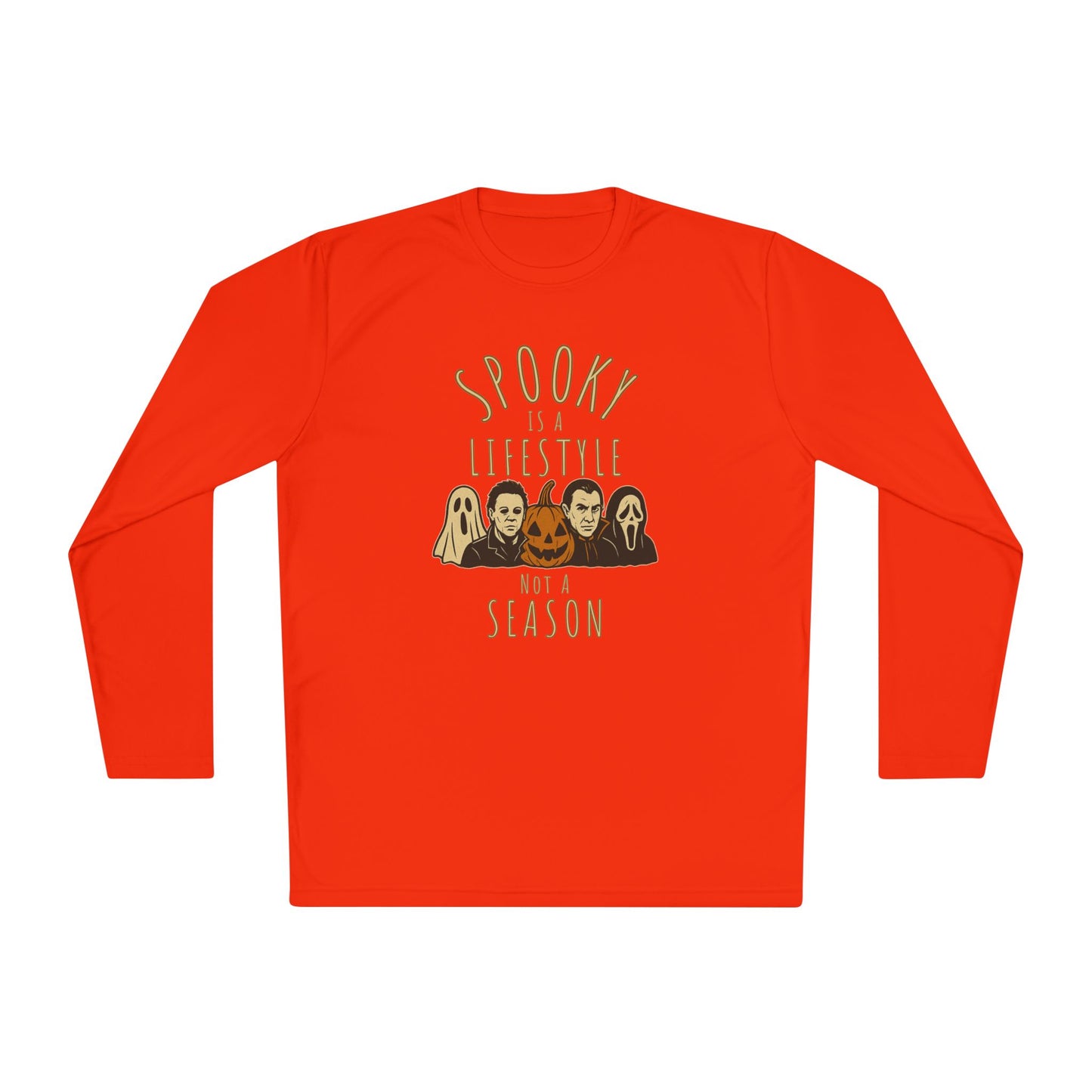 Spooky Is A Lifestyle: Classic Horror Icons Unisex Long Sleeve Tee - Whippie's