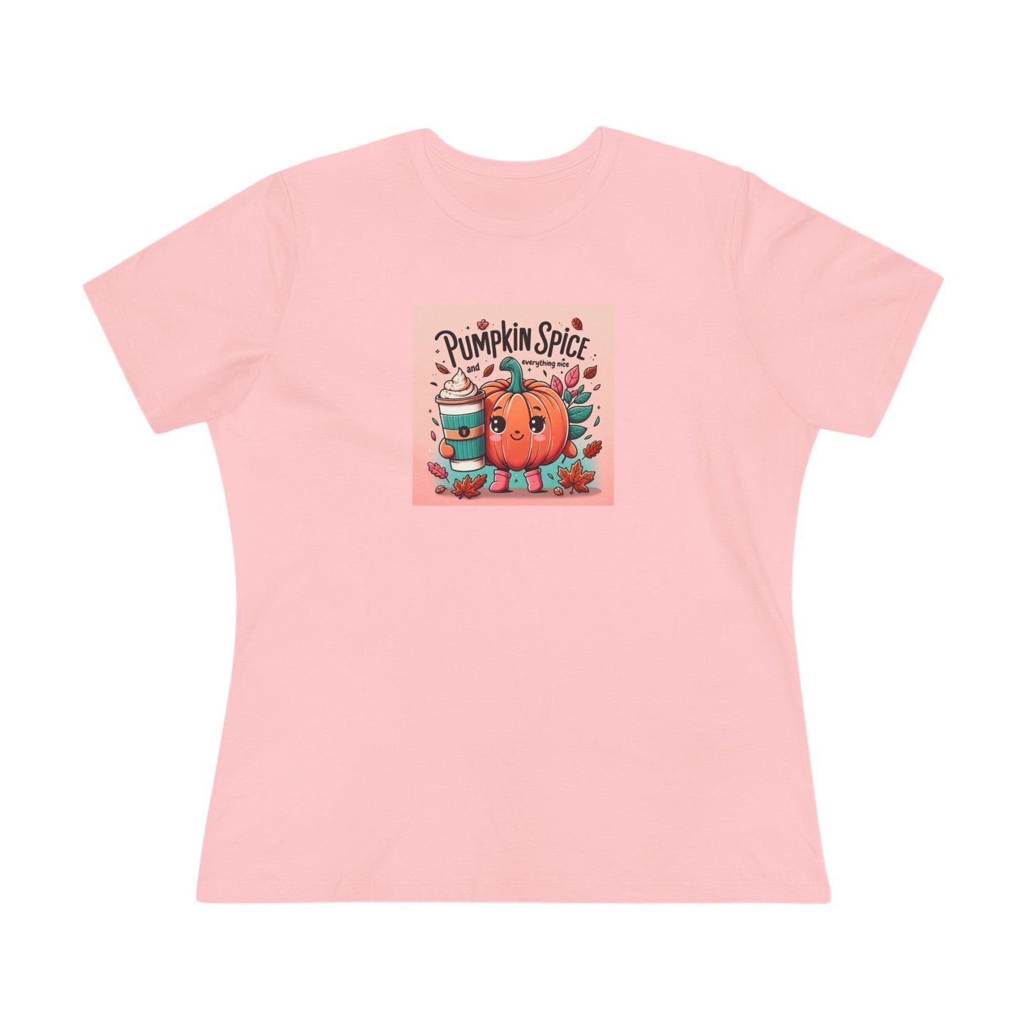 Cute Pumpkin: Pumpkin Spice and Everything Nice - Women's Softstyle Tee - Whippie's