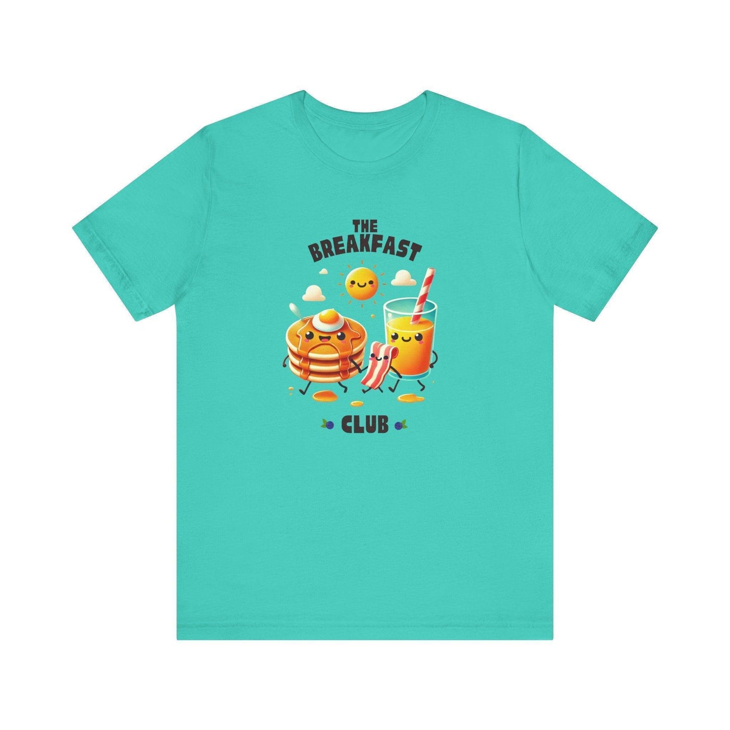 🥞 Breakfast Club 🍳 Unisex Jersey Tee ☀️ Rise and shine, breakfast time! - Whippie's