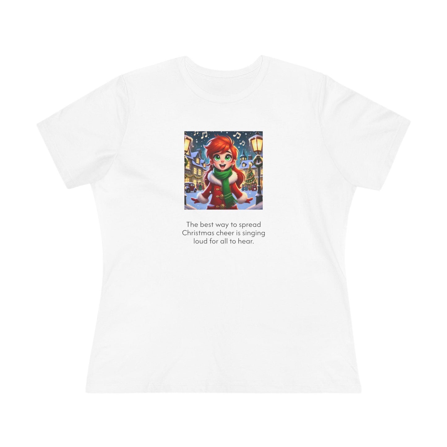 Caroler - Christmas Cheer - RHB Girl - Women's Tee - Whippie's