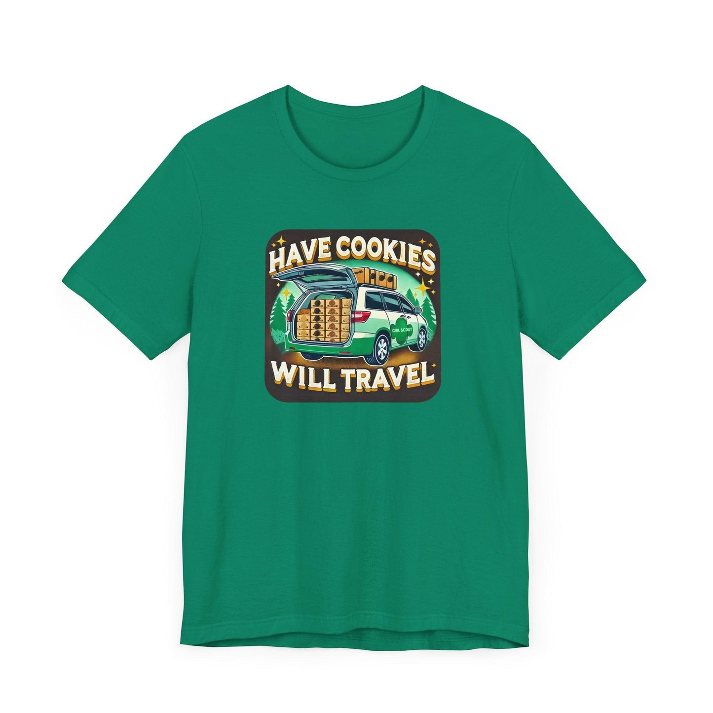 Have Cookies, Will Travel - Unisex Tee - Embrace the Girl Scout Cookie Hustle! - Whippie's
