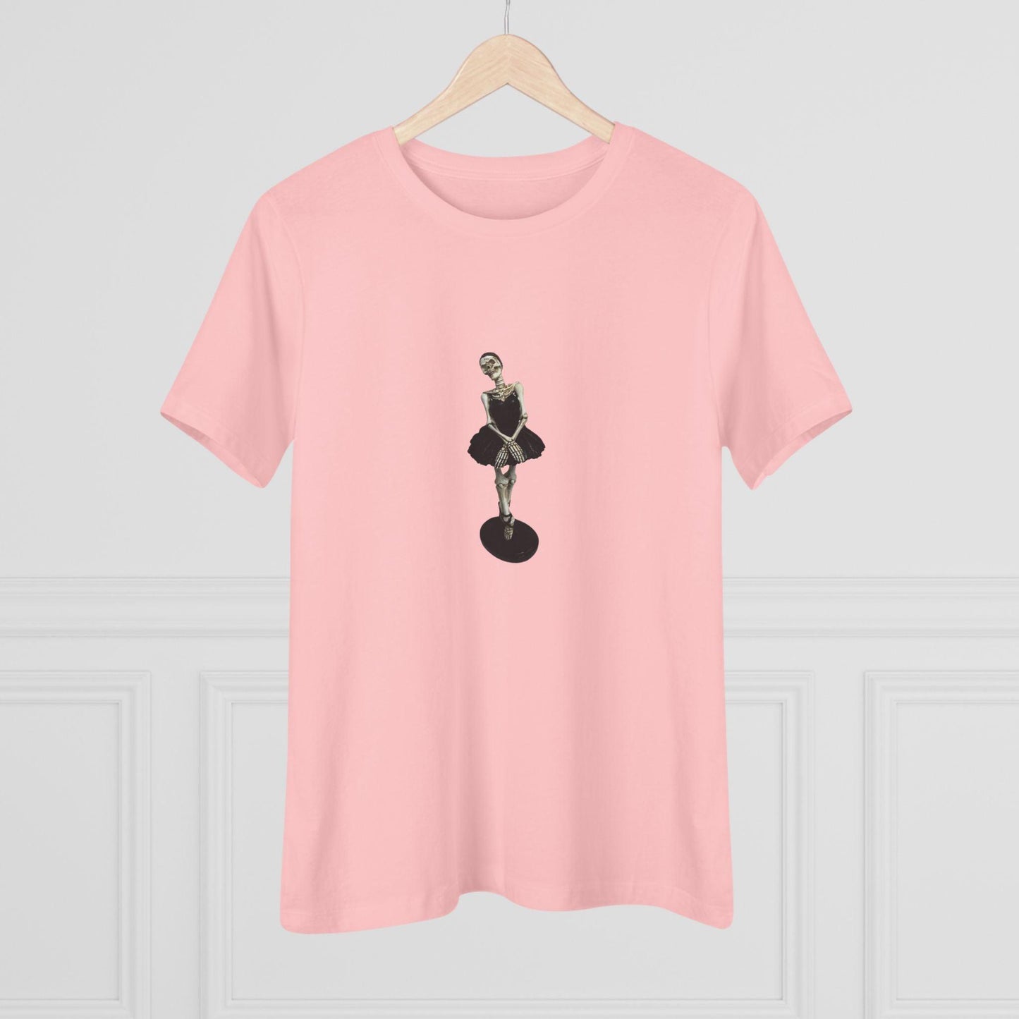 Ballerina Bones - Spooktacularly Stylish! ☠️🩰 - Women's Softstyle Tee - Whippie's