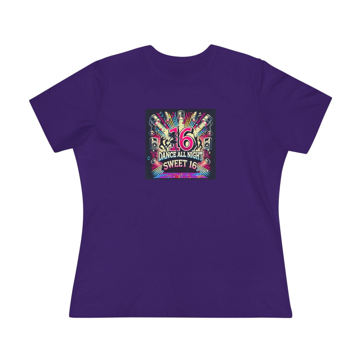 Dance All Night Sweet Sixteen - Party Time! 🎉 - Women's Softstyle Tee - Whippie's
