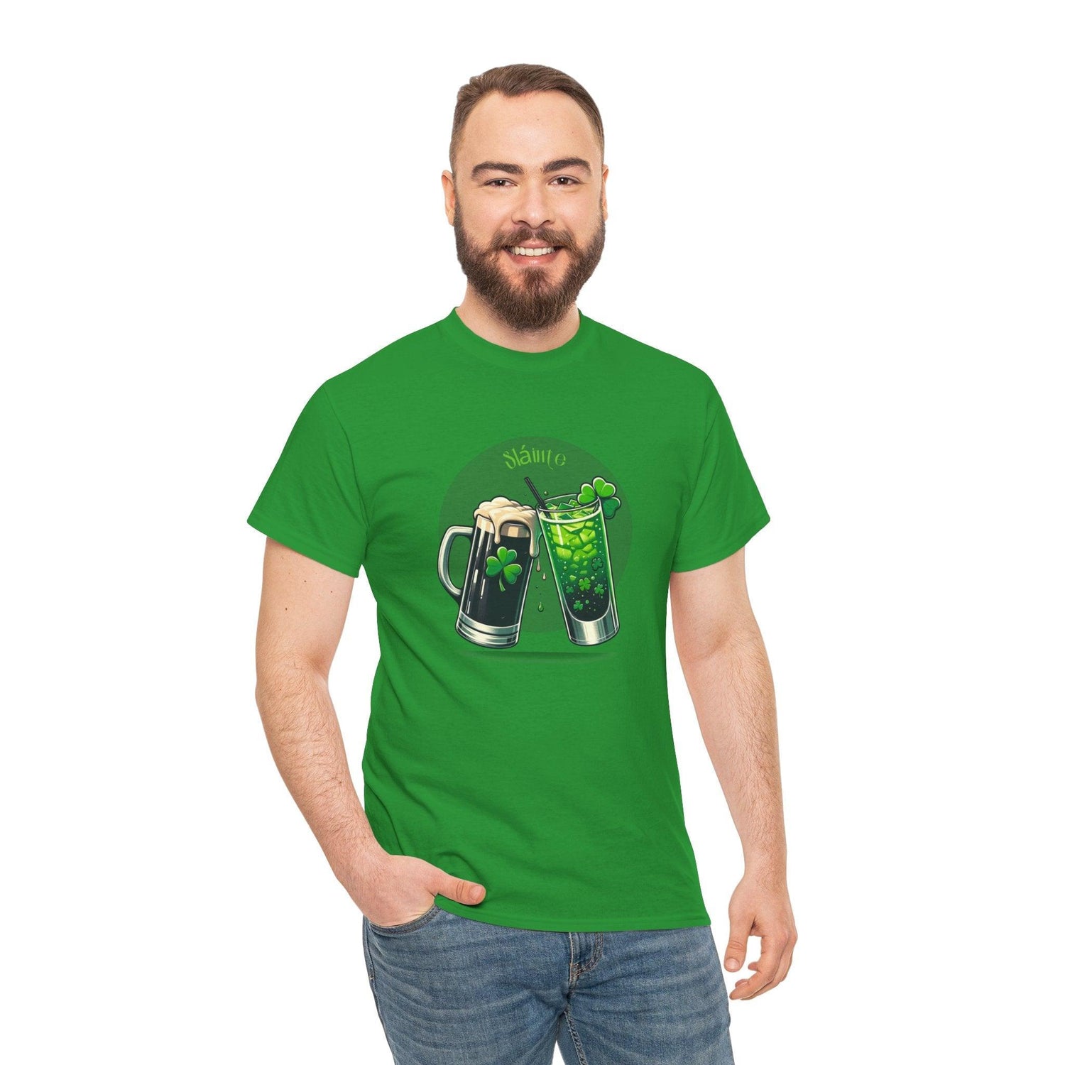 St. Patrick's Day Toast "Sláinte" Unisex Heavy T-Shirt - Whippie's