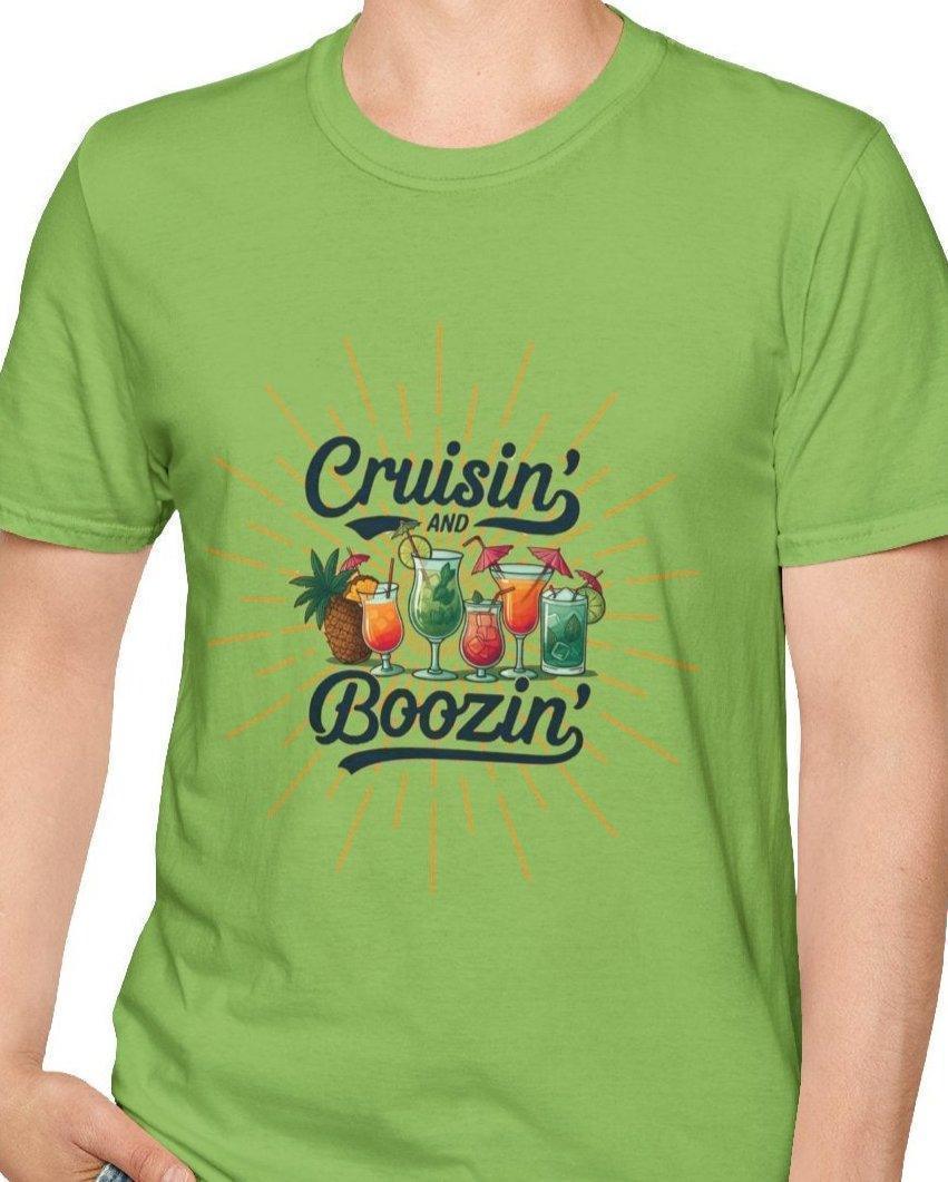 Cruisin' and Boozin Unisex Tee ๐ณ๏ธ๐น - Whippie's
