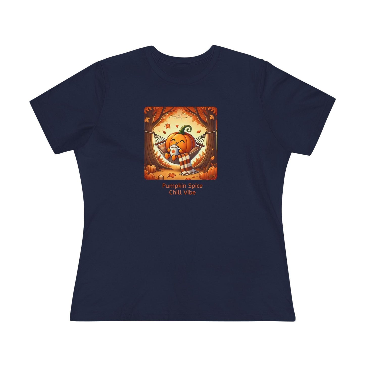 Pumpkin Spice, Chill Vibe - Women's Softstyle Tee - Whippie's