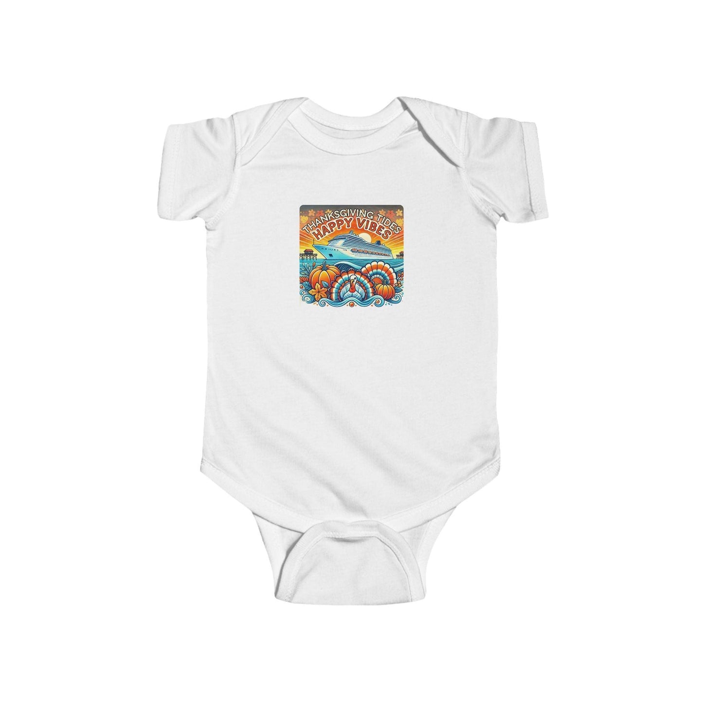 Thanksgiving Tides, Happy Vibes - Onesie - Whippie's