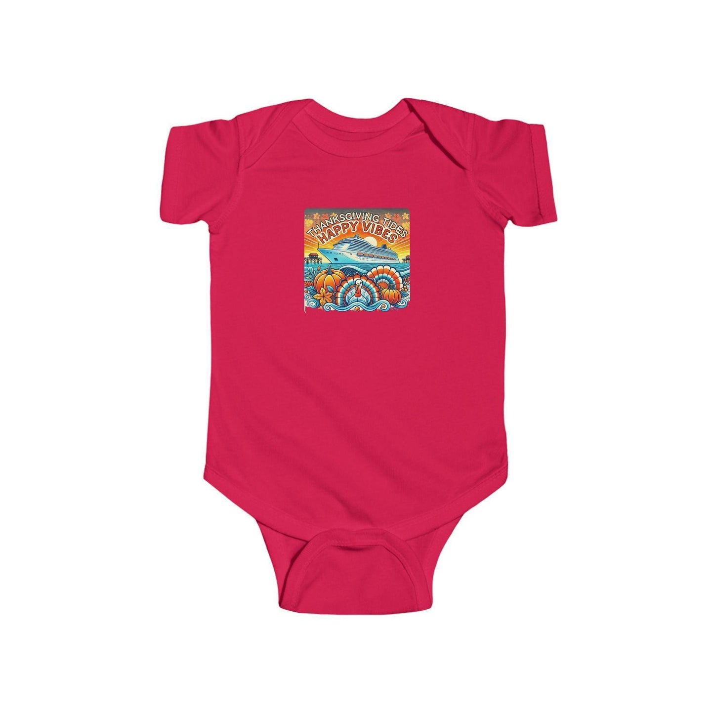 Thanksgiving Tides, Happy Vibes - Onesie - Whippie's
