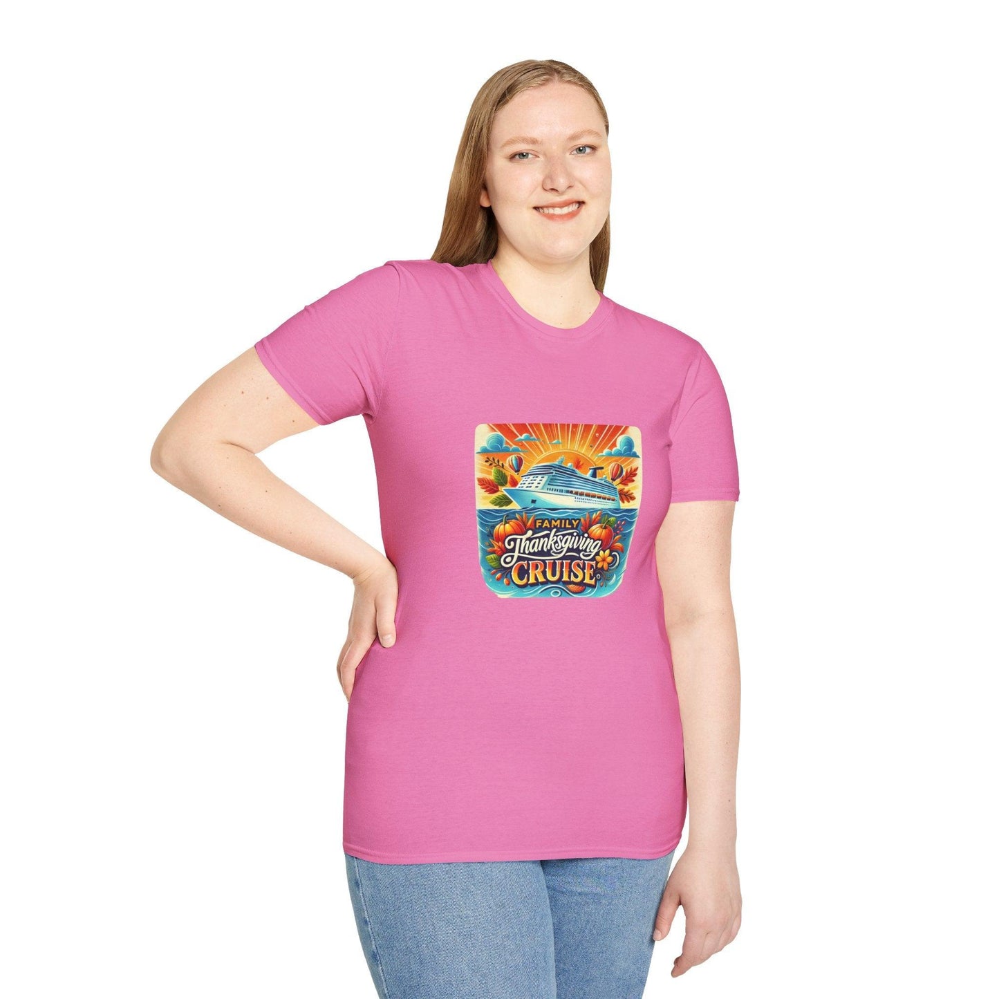 Family Thanksgiving Cruise - Unisex T-Shirt - Whippie's
