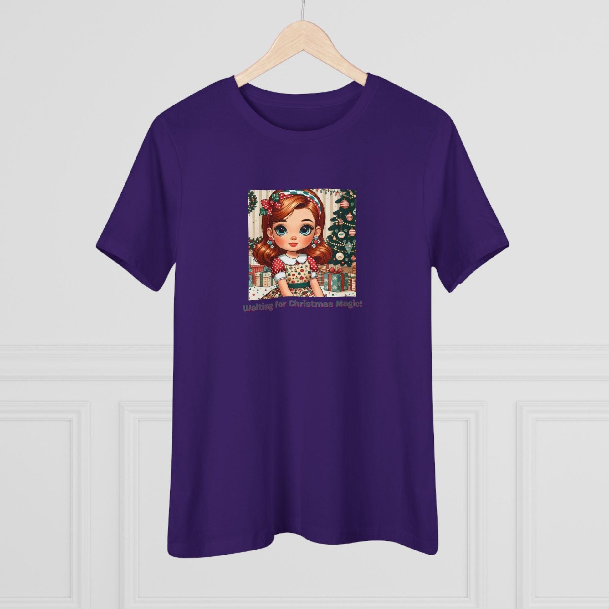 Waiting for Christmas Magic! - Women's Softstyle Tee - Whippie's