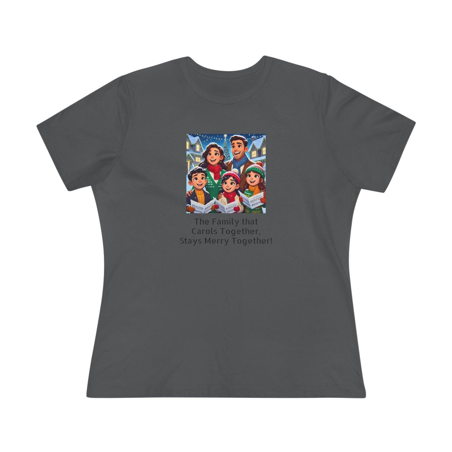 The Family that Carols Together, Stays Merry Together! - Women's Softstyle Tee - Whippie's
