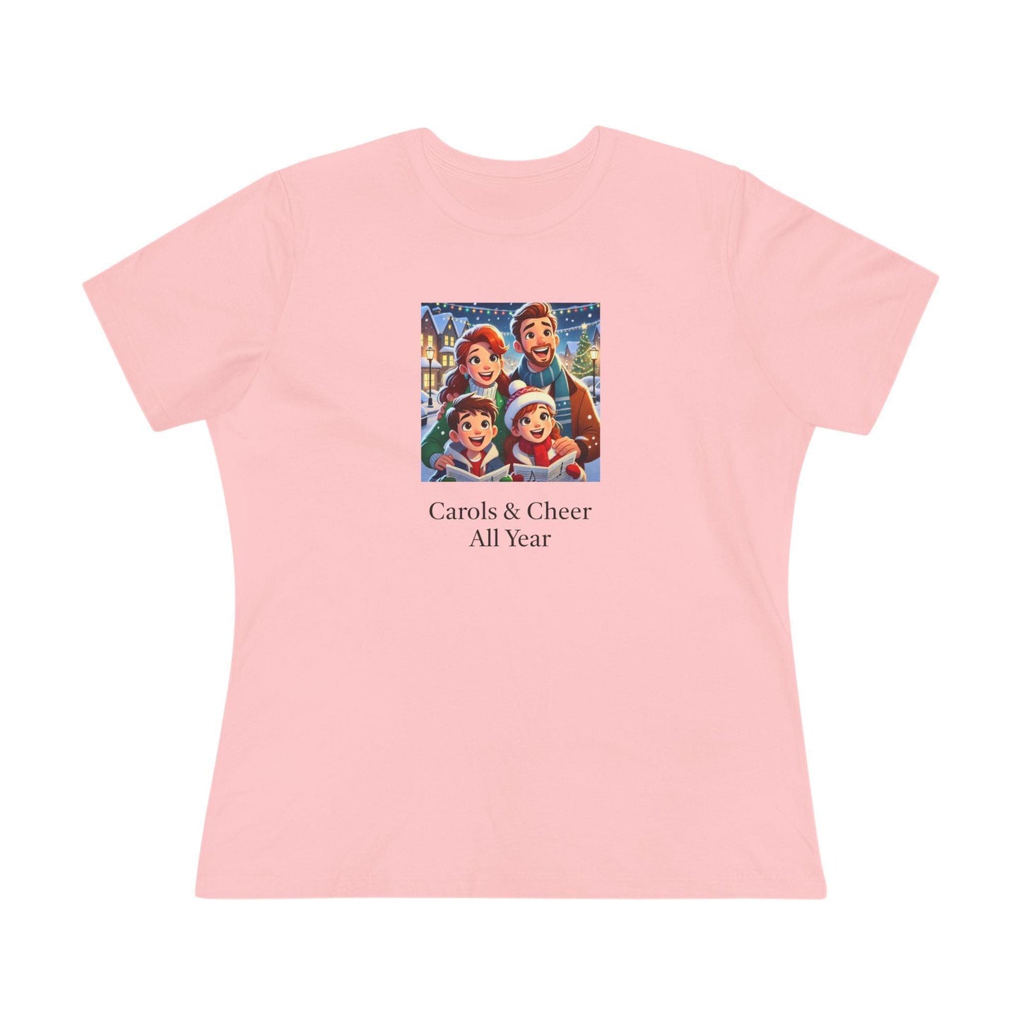 Carols & Cheer All Year - Women's Softstyle Tee - Whippie's