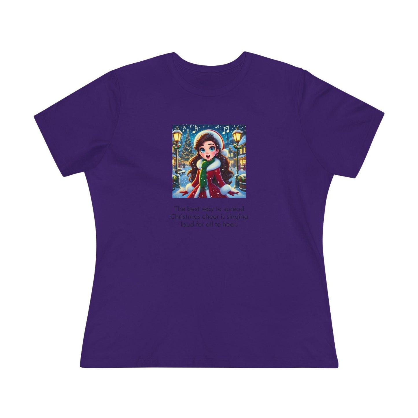 Caroler - Christmas Cheer - BHLBE Girl - Women's Tee - Whippie's