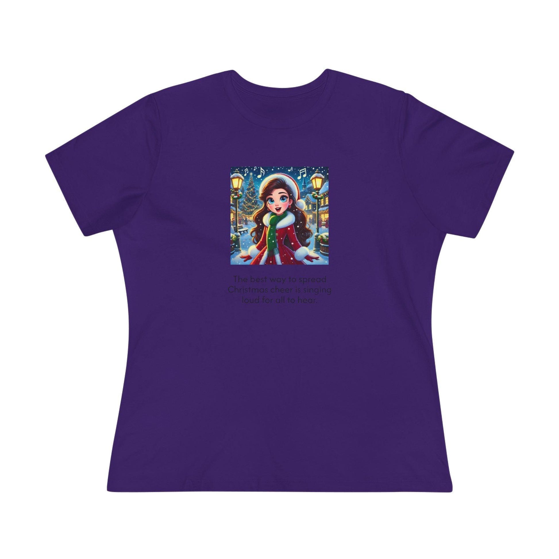 Caroler - Christmas Cheer - BHLBE Girl - Women's Tee - Whippie's
