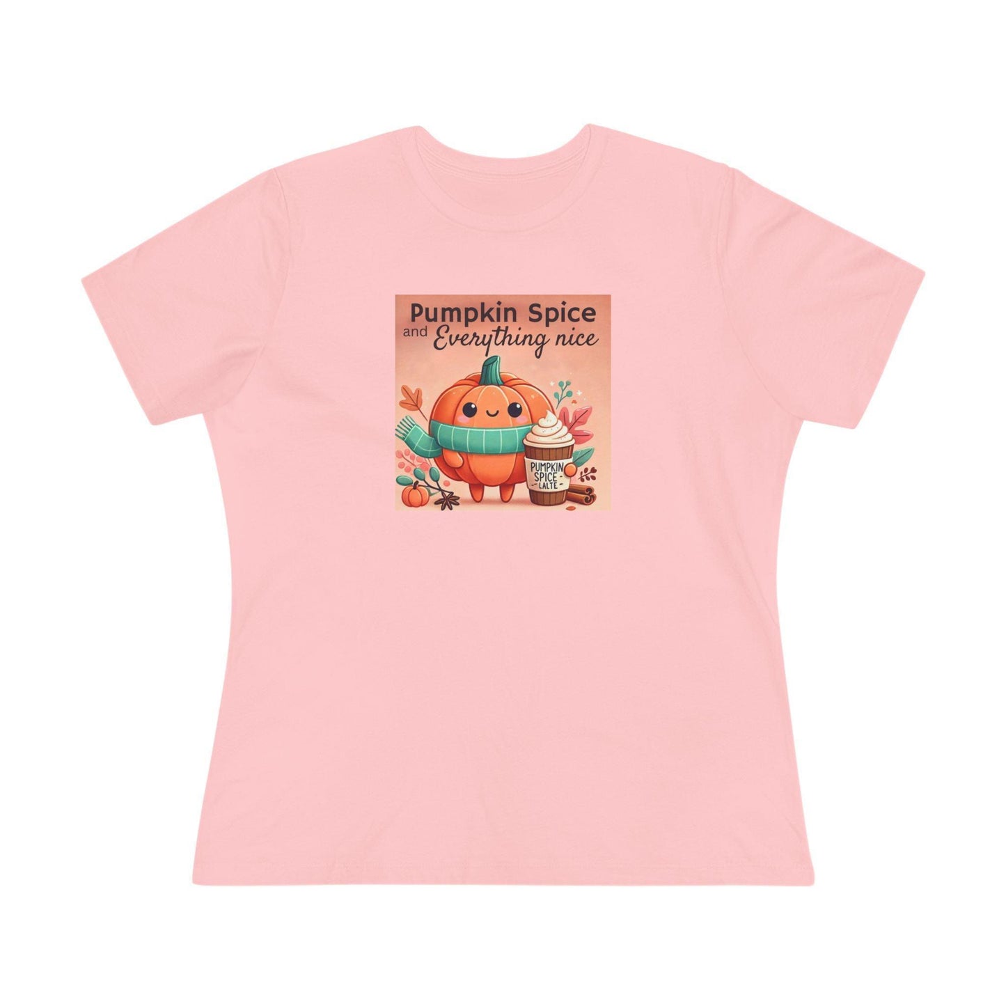 Cute Pumpkin: Pumpkin Spice and Everything Nice - Women's Softstyle Tee - Whippie's