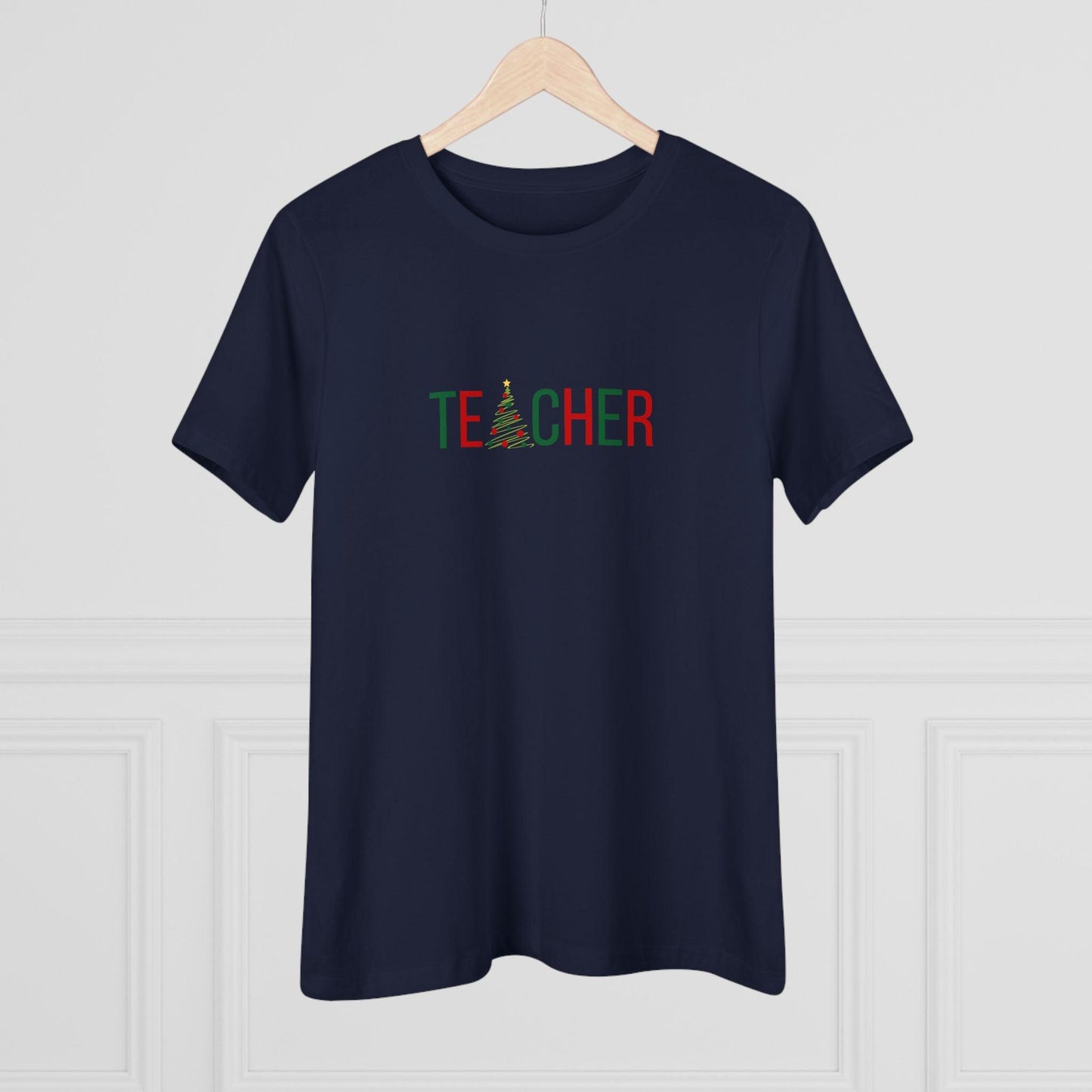 T🎄ACHER Unisex Tee - Happy Holidays from Your Favorite Teacher! 🎁 Women's Softstyle Tee - Whippie's