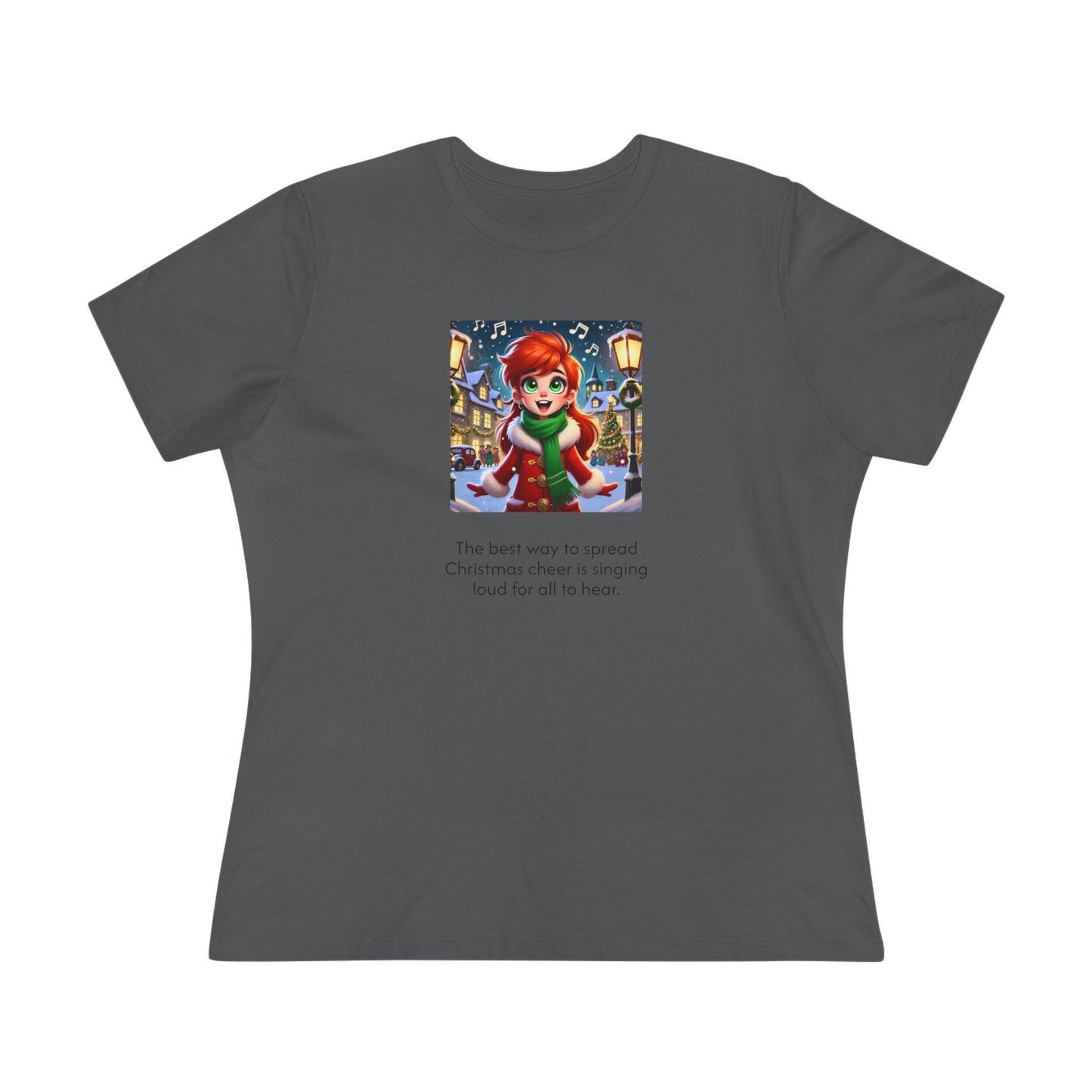 Caroler - Christmas Cheer - RHB Girl - Women's Tee - Whippie's