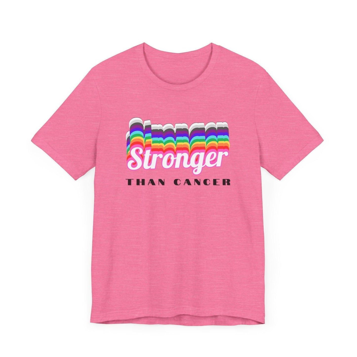 💪 Stronger Than Cancer 🎗️ Unisex Jersey Tee ✨ Show your support, wear your strength. - Whippie's