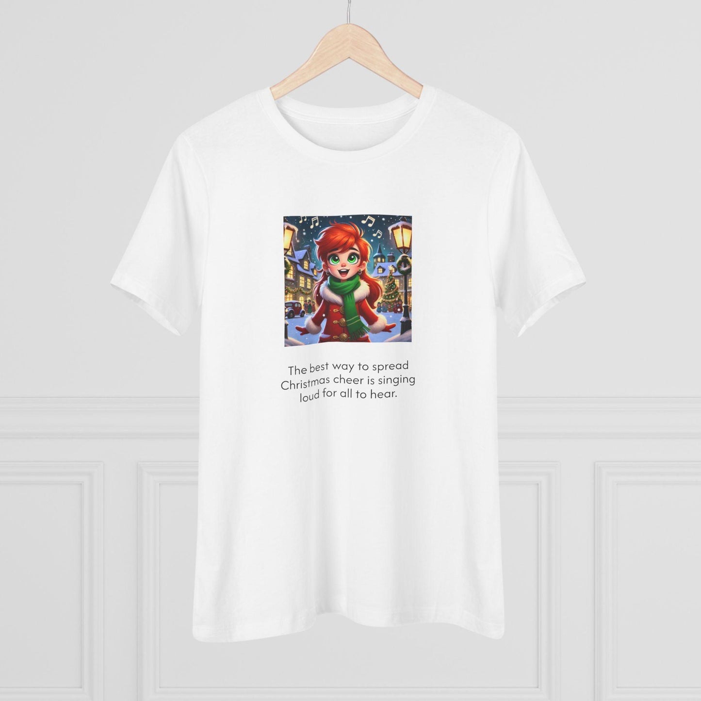 Caroler - Christmas Cheer - RHB Girl - Women's Tee - Whippie's
