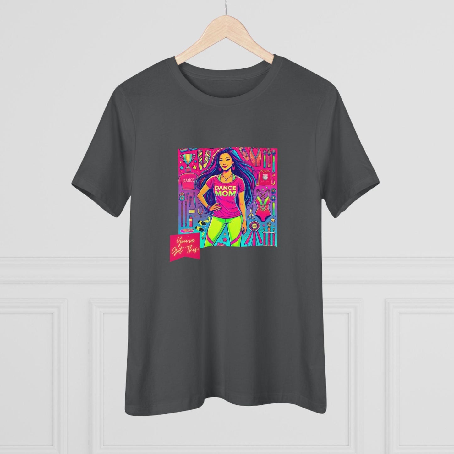 Dance Mom Magic (Asian Mom) - A Colorful Celebration 🌈 - Women's Softstyle Tee - Whippie's